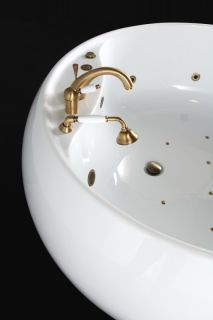 Акриловая ванна BelBagno отдельностоящая, белая BB30-1550